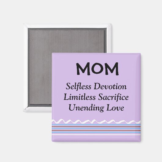 Inspirerende Moeder Magneet (Voorkant / Achterkant)