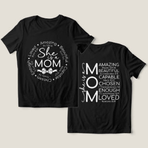 Inspirerende moeder Tri-Blend shirt