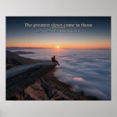 Inspirerende Motivatieverklaring Poster (Voorkant)