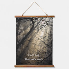 Inspirerende Motiverende Aangepaste Citaat Hangend Wandkleed