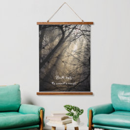 Inspirerende Motiverende Aangepaste Citaat Hangend Wandkleed