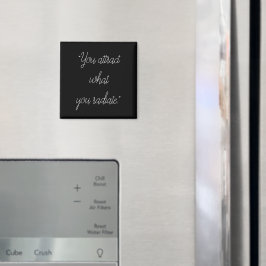 Inspirerende Motiverende Aangepaste Quotes Ontwerp Magneet
