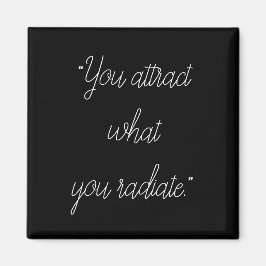 Inspirerende Motiverende Aangepaste Quotes Ontwerp Magneet