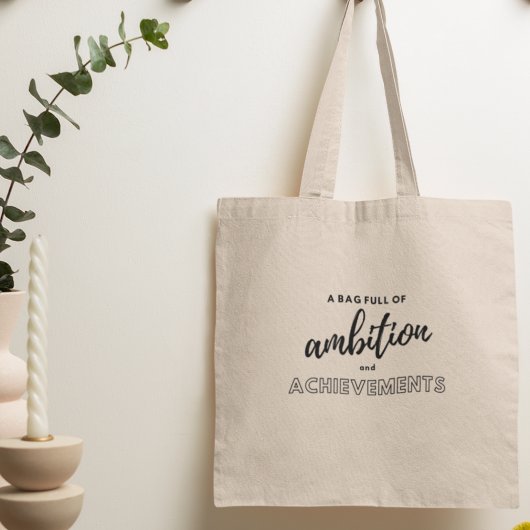 Inspirerende Motiverende Boodschap Tote Bag