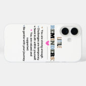 Inspirerende Motiverende Cadeaus Kleine Herinnerin Case-Mate iPhone Case (Achterkant (horizontaal))