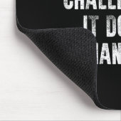 Inspirerende & Motiverende Quote Voor Workout Muismat (Hoek)