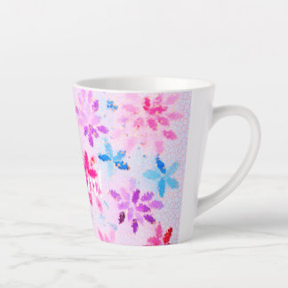 Inspirerende mozaïekflora "Droom!" | Artistiek Latte Mok