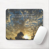 Inspirerende Muismat. Geweldig geschenk! Muismat (Met muis)