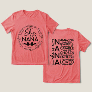 Inspirerende Nana Tri-Blend Shirt