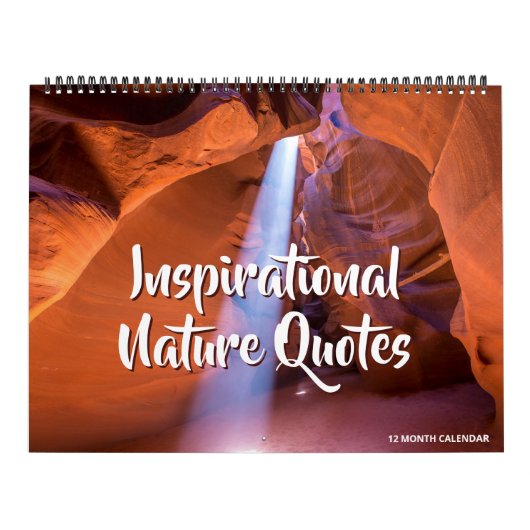 Inspirerende Natuur Citaten Kalender (Hoes)