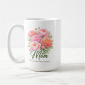 Inspirerende november geboortebloem moeder wrap koffiemok (Links)
