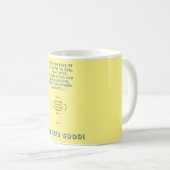 Inspirerende ochtend koffie meditaties koffiemok (Voorkant rechts)