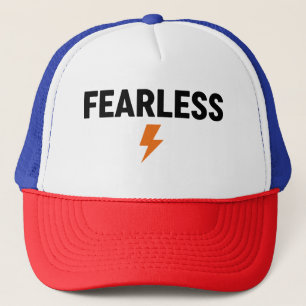 Inspirerende onverschrokken gym- en workout T-shir Trucker Pet