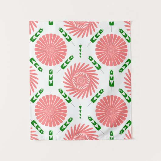 Inspirerende positieve citaat moderne typografie P Wandkleed (Voorkant)