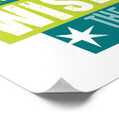 Inspirerende Poster voor grafische kunst in de pre (Hoek)