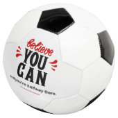 Inspirerende presidentiële beroemde citaat voetbal (Drie kwart)