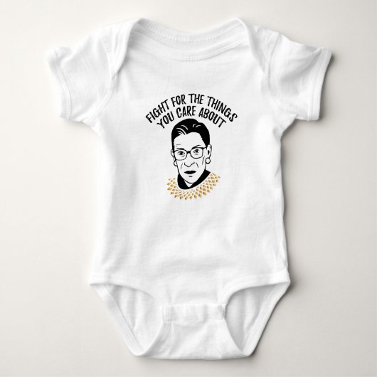 Inspirerende prijsopgave - Ruth Bader Ginsburg Romper (Voorkant)