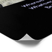 Inspirerende prijsopgave. Twee bruine wilde paarde Poster (Hoek)