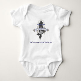 Inspirerende Quote Baby Romper