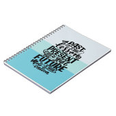 Inspirerende quote - journaal notitieboek (Linkerzijde)