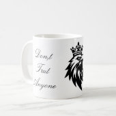 Inspirerende Quote Koffiekop Koffiemok (Voorkant links)