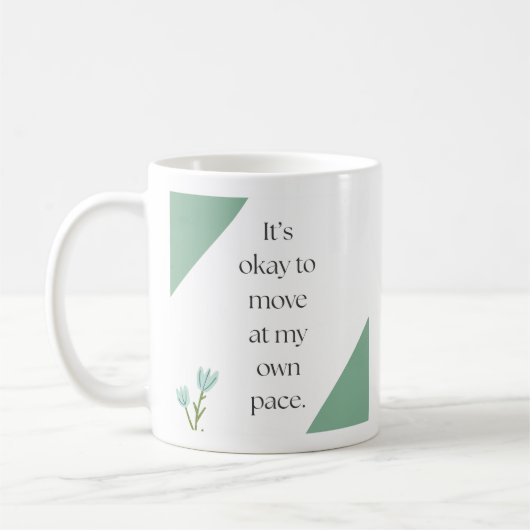 Inspirerende Quote Koffiemok (Links)