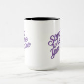 Inspirerende Quote Koffiemok  Mok (Midden)
