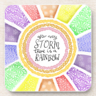 Inspirerende quote – “Na elke storm is er Bier Onderzetter