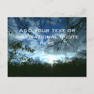 Inspirerende quote of tekst - Lucht Briefkaart