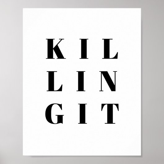 Inspirerende quote over succesvol zijn poster (Voorkant)