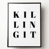 Inspirerende quote over succesvol zijn poster