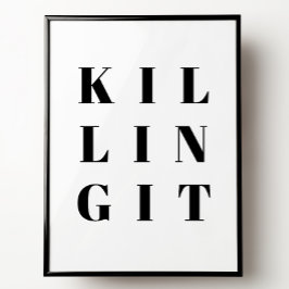 Inspirerende quote over succesvol zijn poster