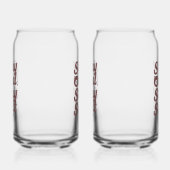 Inspirerende quote over vriendelijkheid met knuffe blikvorm glas (Links)