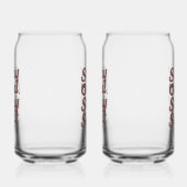 Inspirerende quote over vriendelijkheid met knuffe blikvorm glas (Rechts)