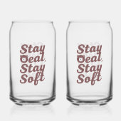 Inspirerende quote over vriendelijkheid met knuffe blikvorm glas (Achterkant)