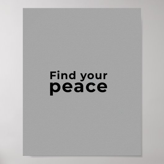 inspirerende quote poster (Voorkant)