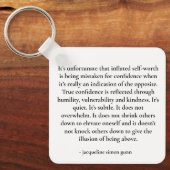 Inspirerende quote sleutelhanger (Voorkant)