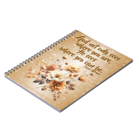 Inspirerende Quote Spiral Notitieboek van Joyce Me (Linkerzijde)