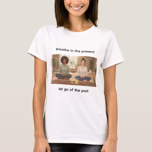 Inspirerende Quote T-Shirt (Voorkant)