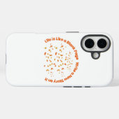 Inspirerende quote typografie Case-Mate iPhone case (Achterkant (horizontaal))