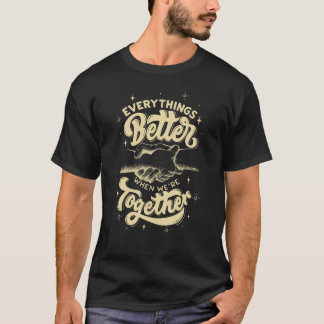 Inspirerende Quote Typografie Motivatie Gezegde T-shirt