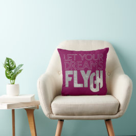 Inspirerende Quote Worpkussen Kussen