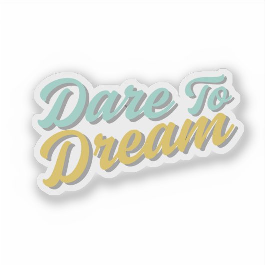 Inspirerende Quotes Sticker (Voorkant)