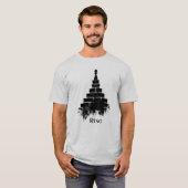 Inspirerende Rise Chess Pawn T-shirt (Voorkant volledig)