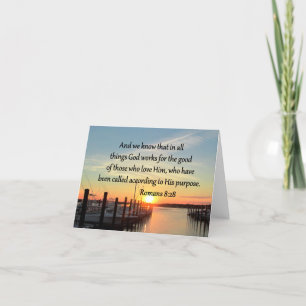 INSPIRERENDE ROMEINEN 8:28 DESIGN KAART