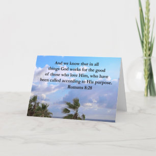 INSPIRERENDE ROMEINEN 8:28 DESIGN KAART