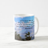 INSPIRERENDE ROMEINEN 8:28 DESIGN KOFFIEMOK (Voorkant rechts)