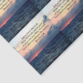 INSPIRERENDE ROMEINEN 8:28 DESIGN TISSUEPAPIER (Detail)