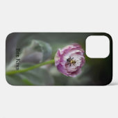 Inspirerende Roze Bloem en Hommeltje Case-Mate iPhone Case (Achterkant (horizontaal))