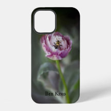 Inspirerende Roze Bloem en Hommeltje